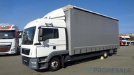 MAN TGL 12.250 4X2 EURO 6 - valník s plachtou