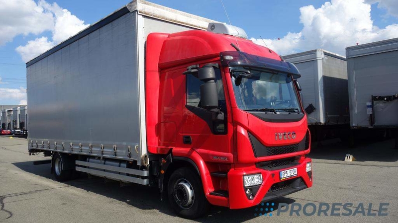 IVECO EUROCARGO 160E32 EURO 6 - valník s plachtou